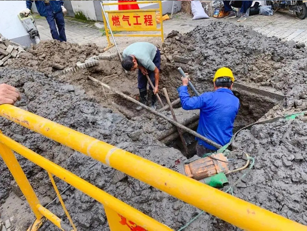 长沙岳麓区黄荆小区燃气管理施工